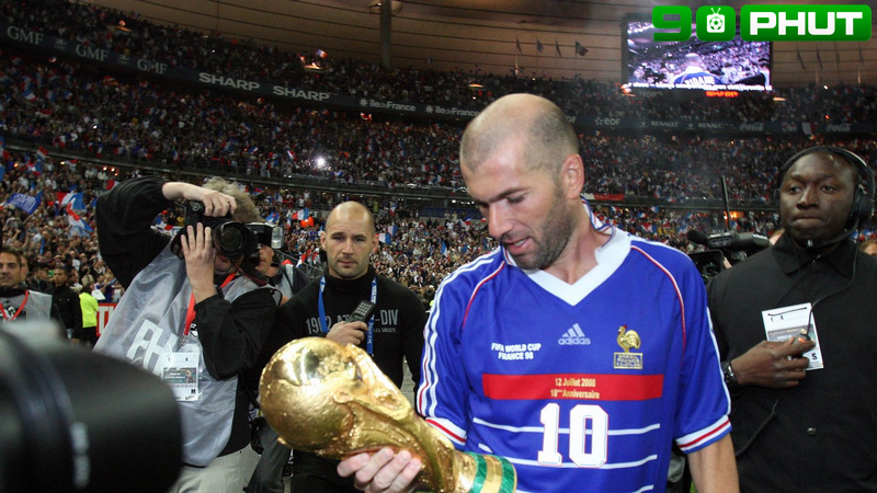 Zidane đã có sự nghiệp đỉnh cao