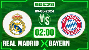 Soi kèo Real Madrid vs Bayern Munich, 02h00 09/05 – Champions League